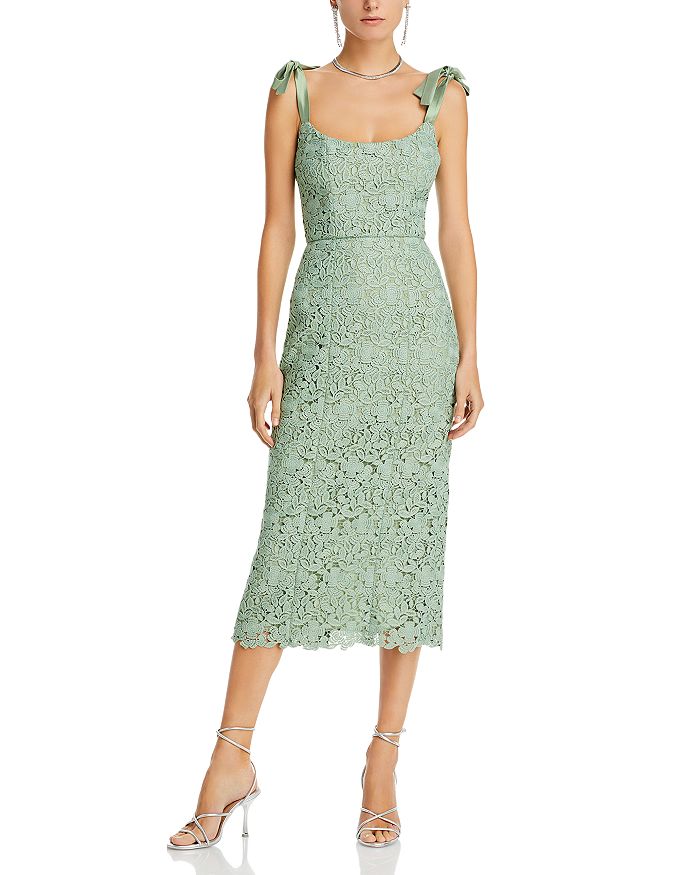 Markarian Poppy Crochet Lace Midi Dress | Bloomingdale's