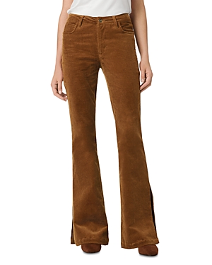 Joe's Jeans The Frankie Mid Rise Corduroy Bootcut Jeans In Double Cream In Roasted