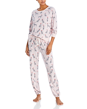 Honeydew Star Seeker Printed Pajama Set In Precious Dalmatians