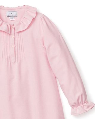 Girls' Pink Flannel Victoria Nightgown - Baby, Little Kid, Big Kid