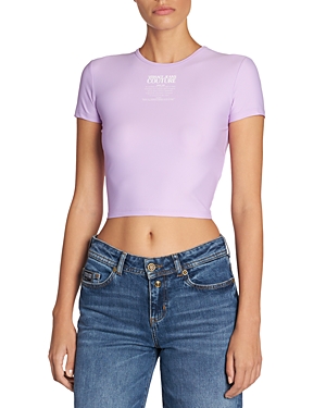 Versace Jeans Couture Crop Logo Tee