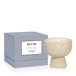 Blueme Spiritual Palo Santo & Vetiver Small Ceramic Candle, 7 oz.