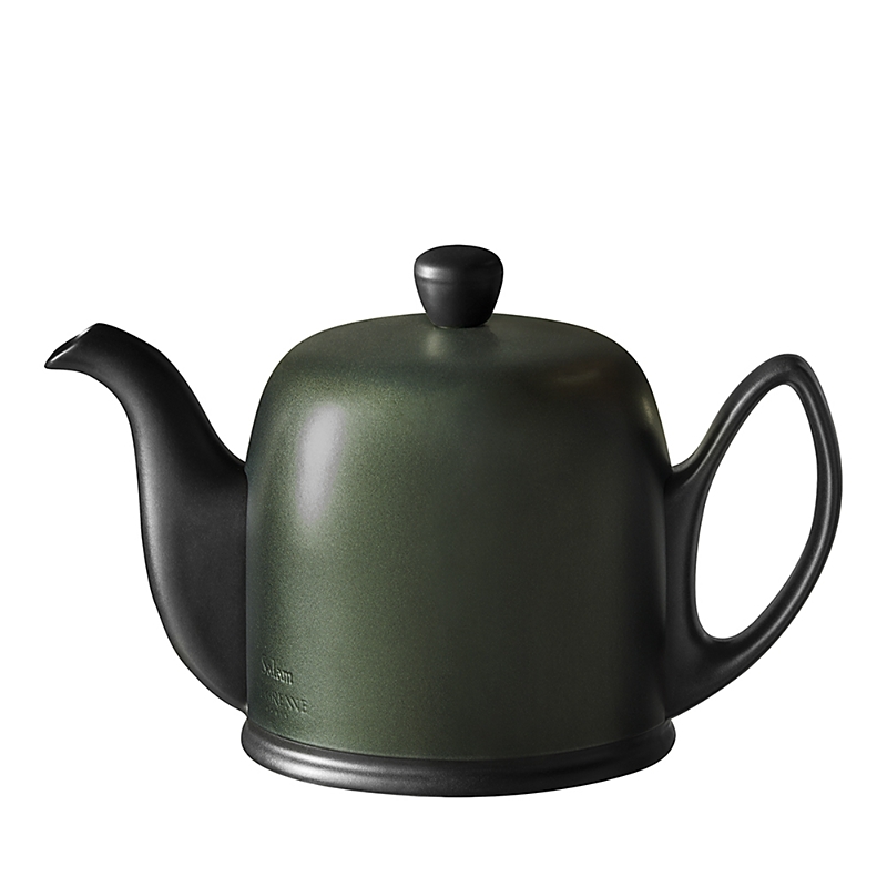 Shop Degrenne Paris Salam Teapot, 23 Oz. In Black/green