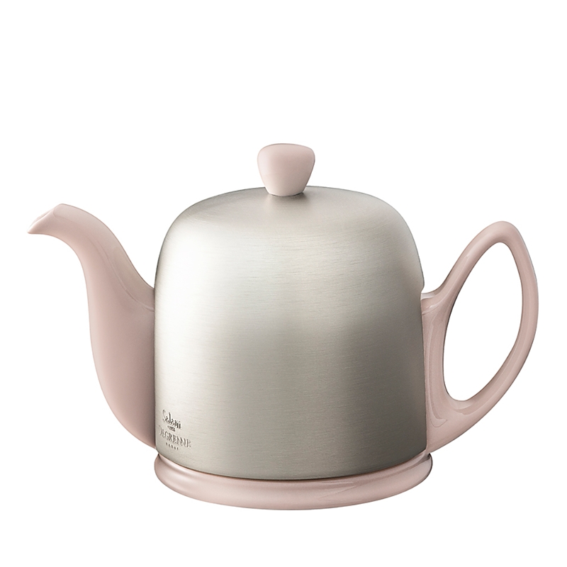 Degrenne Paris Salam Teapot, 23 Oz. In Pink/zinc