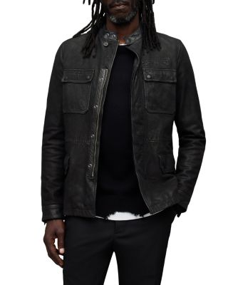 ALLSAINTS Forter Leather Jacket Bloomingdale s