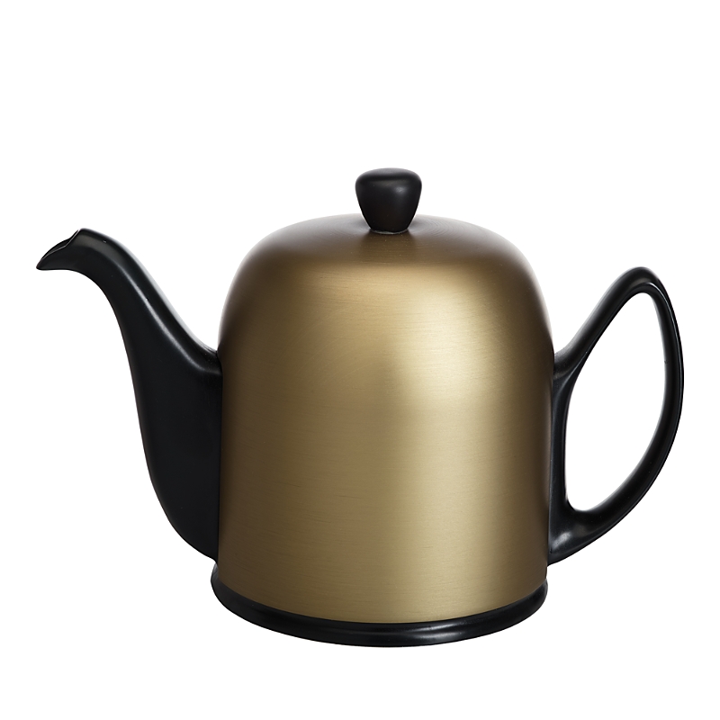 Degrenne Paris Salam Teapot, 23 Oz. In Black/bronze
