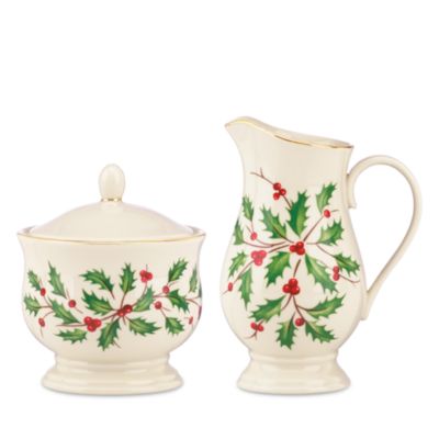 Holiday Sugar & Creamer Set