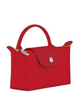 Clutch bag Longchamp Red in Synthetic - 31038320