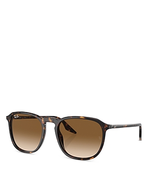 Ray Ban Ray-ban 52mm Square Sunglasses In Havana/brown Gradient