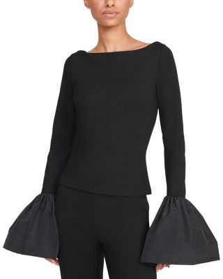 STAUD - Paige Bell Cuff Top
