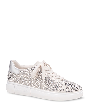 kate spade new york Women's Lift Crystal Lace Up Low Top Sneakers