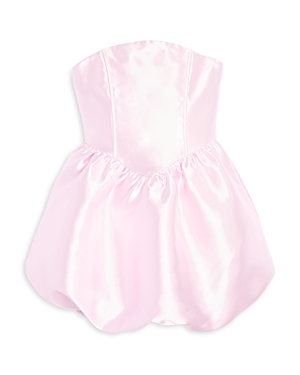 Katiejnyc Girls' Oona Tafetta Bubble Dress - Big Kid In Pink