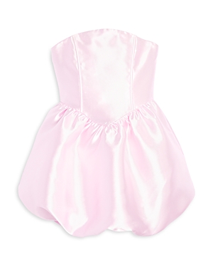 Shop Katiejnyc Girls' Oona Tafetta Wicked Bubble Dress - Big Kid In Pink