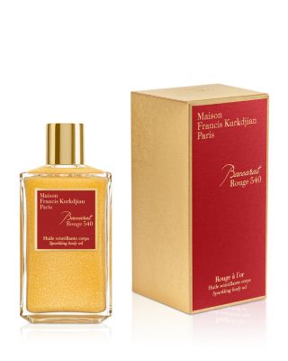 Baccarat Rouge 540 Scented Sparkling Body Oil 6.8 oz.