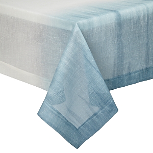 Mode Living Laguna Tablecloth, 70 X 128 In Blue/white
