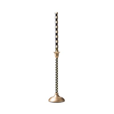 Courtly Check Candlestick, Large