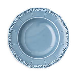 Shop Rosenthal Maria Rim Soup Plate In Blue