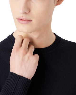 Virgin Wool Long Sleeve Crewneck Sweater