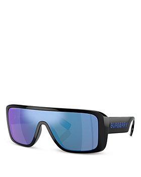 Burberry - Square Shield Sunglasses, 130mm