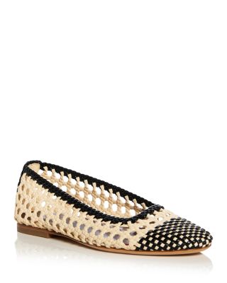 STAUD - Women's Nell Crochet Ballet Flats