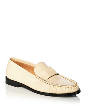 Staud Women's Loulou Loafers In Cream