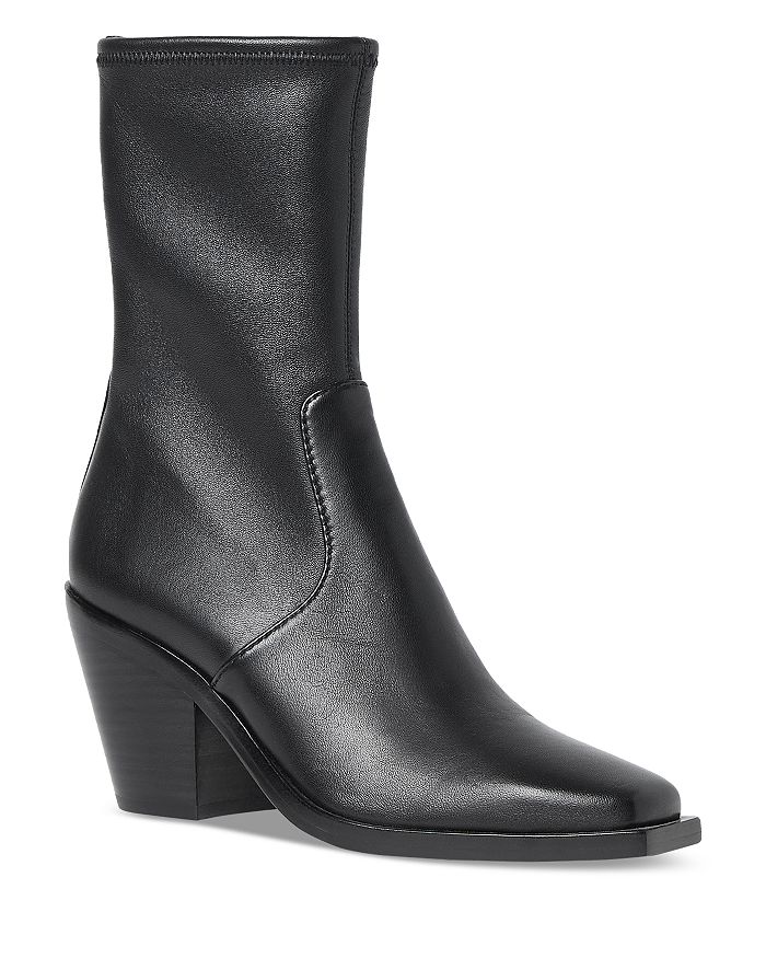 Women s Reese Square Toe High Heel Booties