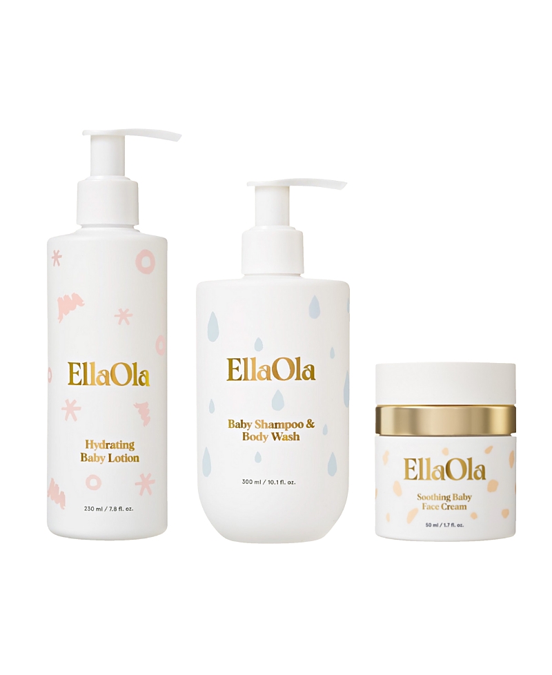 Ellaola Unisex The Basics Skincare Bundle (3 Pieces) - Baby In White