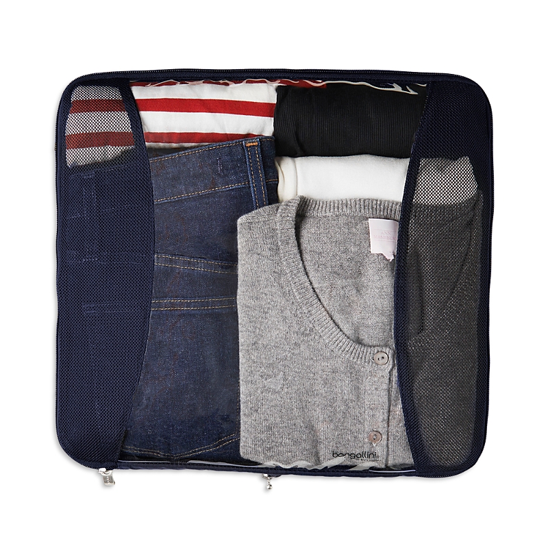 Baggallini Xl Compression Packing Cube In French Navy