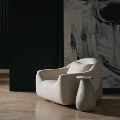 Serenity Fabric Swivel Chair