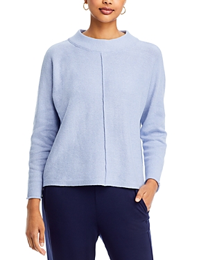Eileen Fisher Mock Neck Dolman Sleeve Pullover Sweater