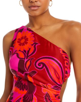 Bold Floral Midi Dress - Exclusive 