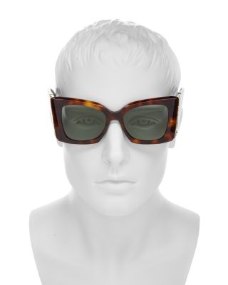 Blaze Monogram Cat Eye Sunglasses, 54mm