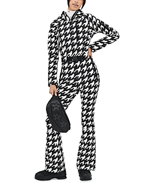 Shop Perfect Moment Starsuit Jumpsuit In Houndstooth