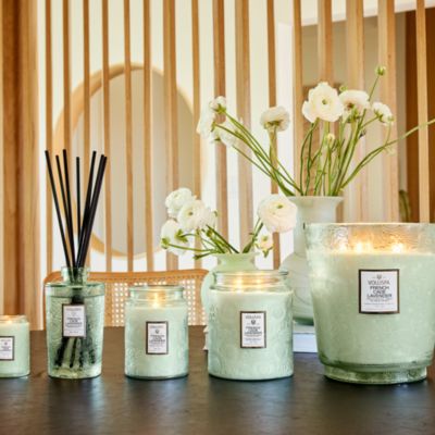 French Cade &amp; Lavender Large Jar Candle 18 oz.