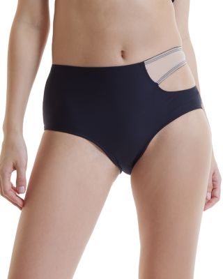 Hanky Panky - x Prabal Gurung Cutout High Cut Briefs