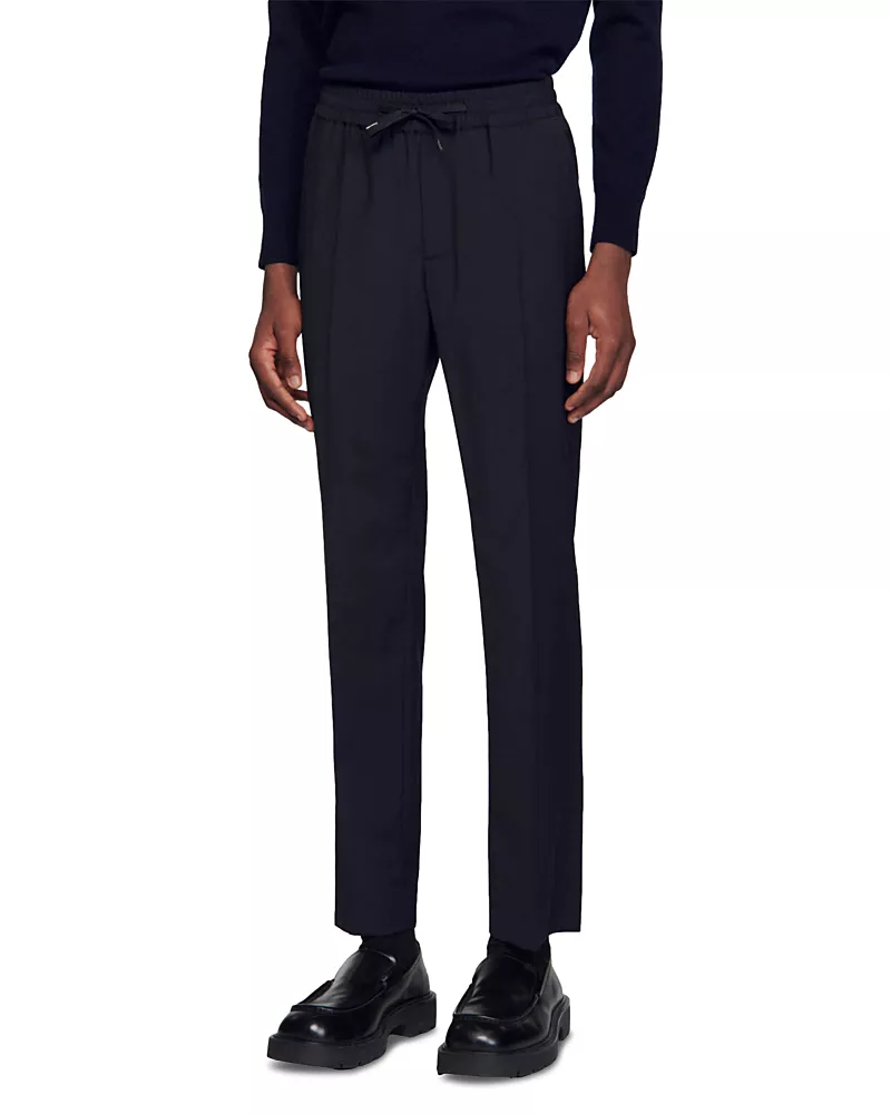 Sandro New Alpha Drawstring Pants
