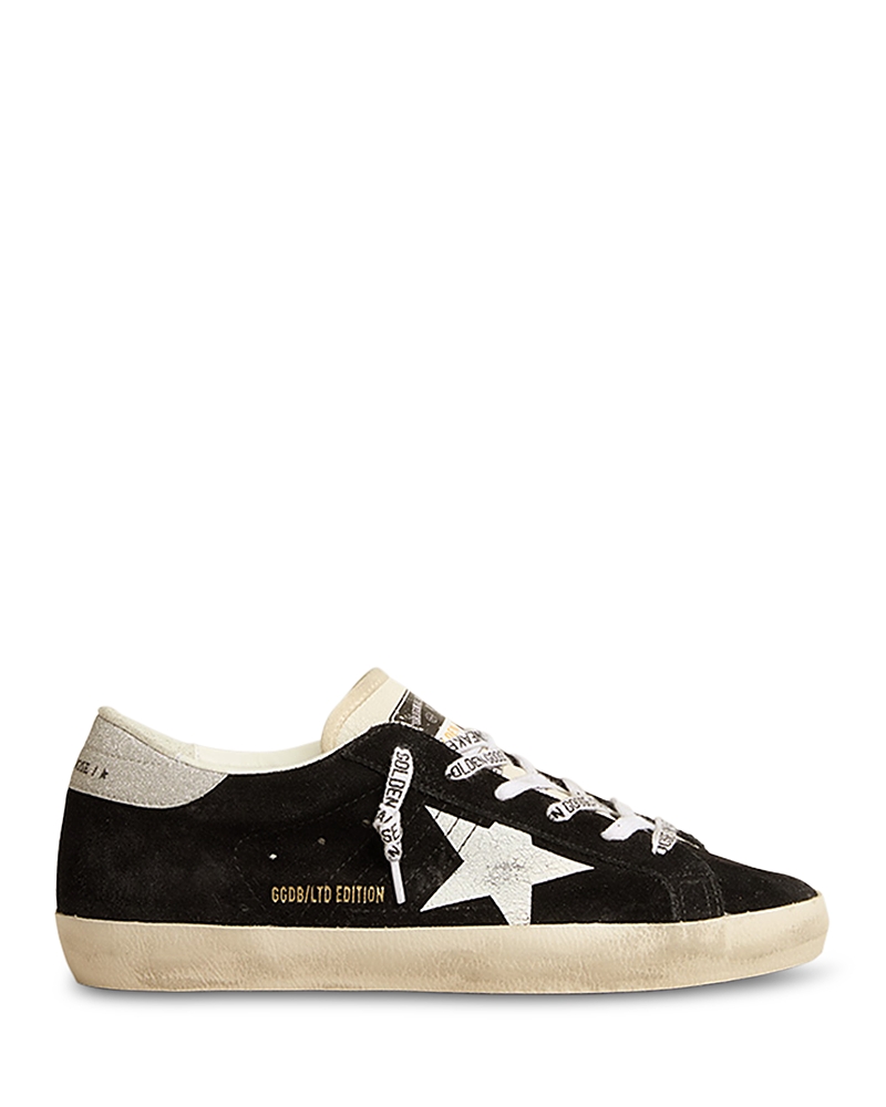 Golden Goose Women's Superstar Suede Low Top Sneakers