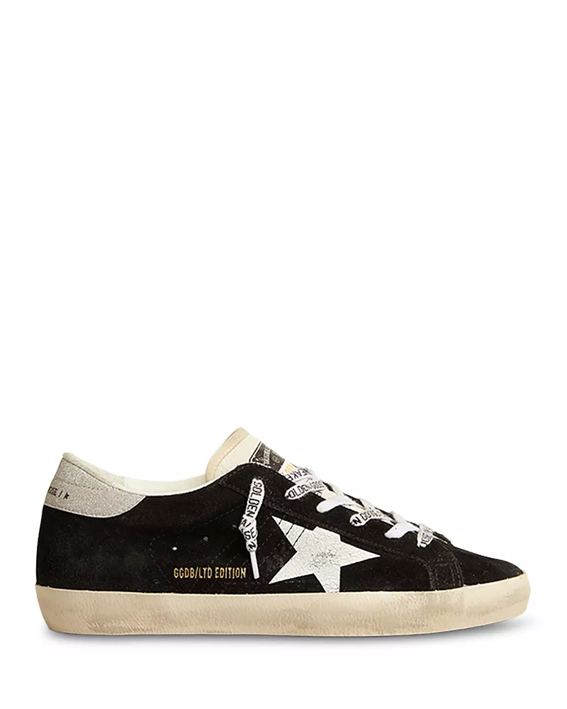 Golden Goose Women's Superstar Suede Low Top Sneakers