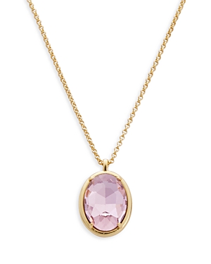 Aqua Pink Pendant Necklace, 16-18 - 100% Exclusive In Pink/gold