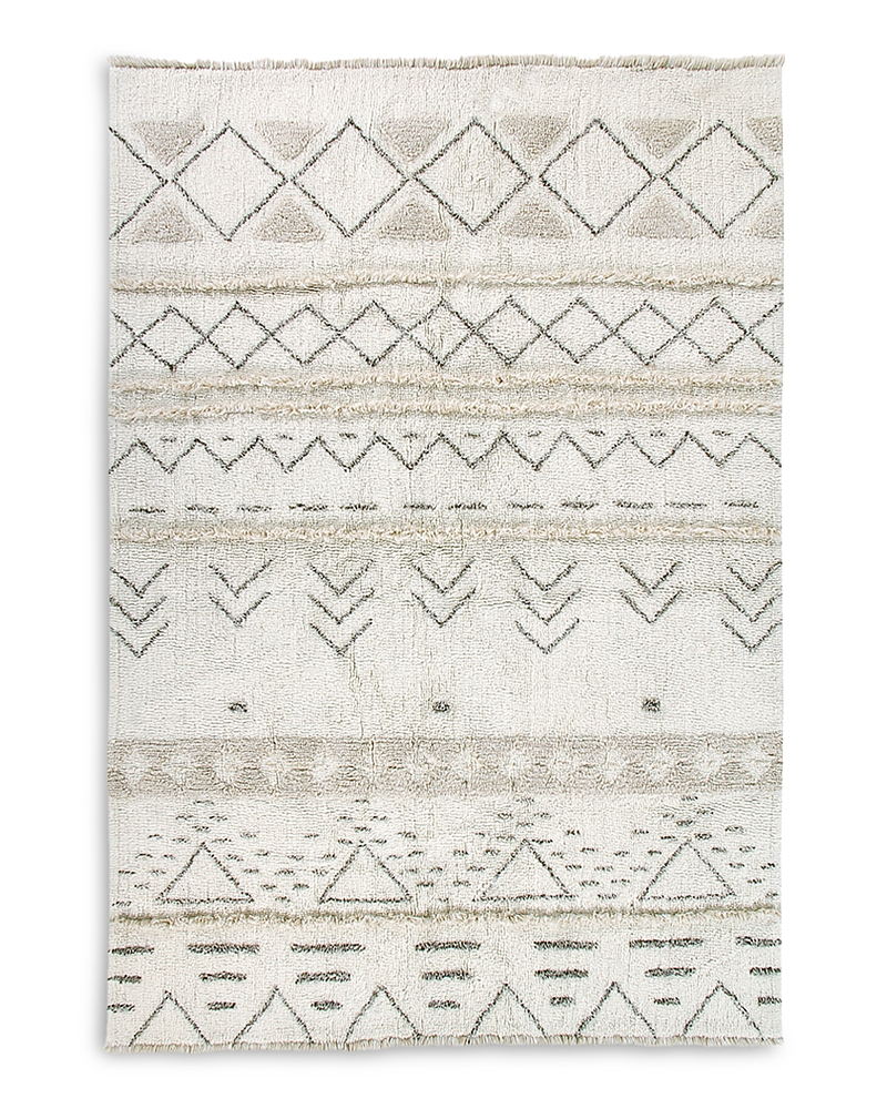 Lorena Canals Bohemian Classics Lakota Day Washable Area Rug, 5'7 X 7'11 In Natural/ivory