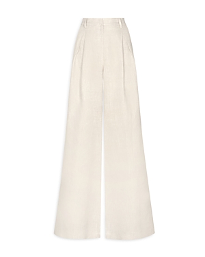 Andres Otalora Sumapaz Linen Wide Leg Pants