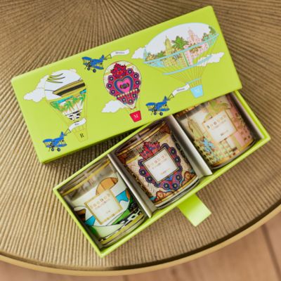 Trio of Travel Candles: Rio-Mexico-Miami