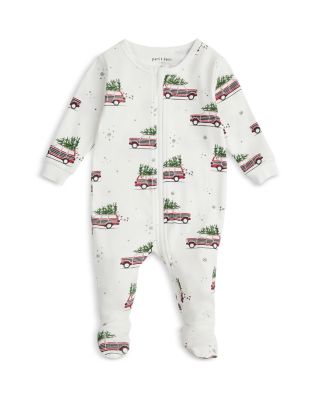 FIRSTS by petit lem - Unisex Station Wagon Print Footie - Baby