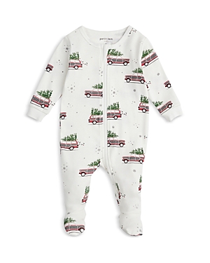 Firsts by petit lem Unisex Station Wagon Print Footie - Baby