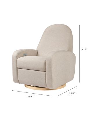 Nami Electronic Recliner and Swivel Glider Recliner with USB Port