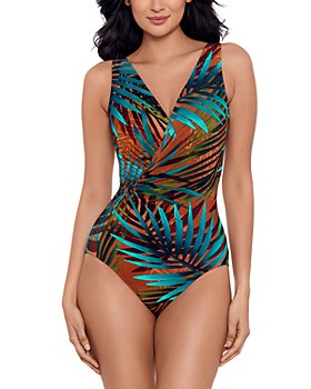 Womens Petite Snake Print one piece - red - 10