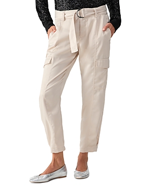 Sanctuary Polished Cargo Pants In Toasted Marshmallow In Multi