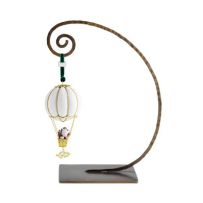 Santa in Balloon Ornament