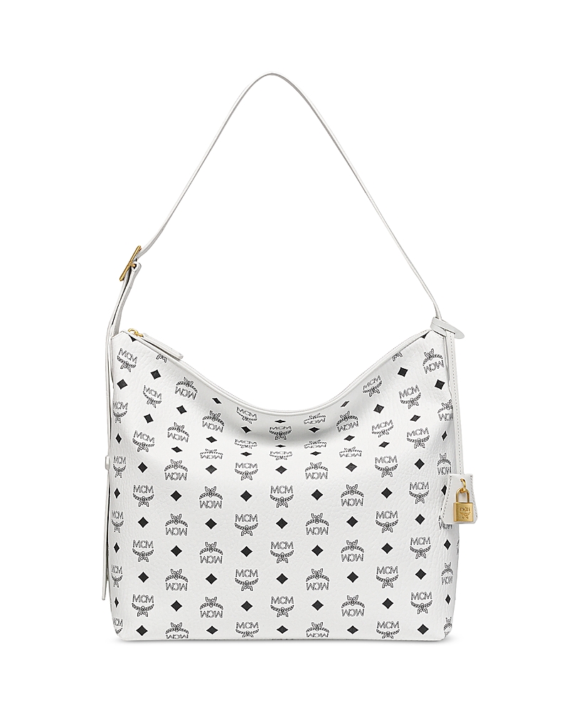 MCM AREN LARGE VISETOS HOBO BAG