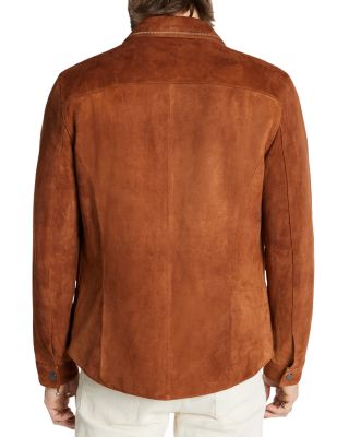 Emmons Regular Fit Suede Shirt Jacket